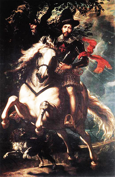 Equestrian Portrait of Giancarlo Doria Peter Paul Rubens